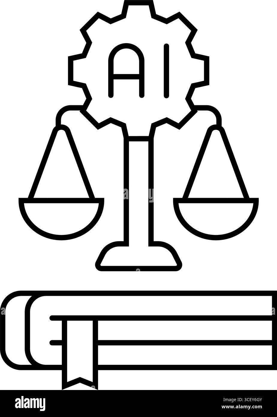 guidelines document line icon vector illustration Stock Vector Image ...