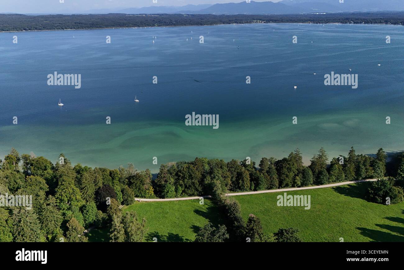 Wunderschne Starnberger See Parken Ebenbildnull