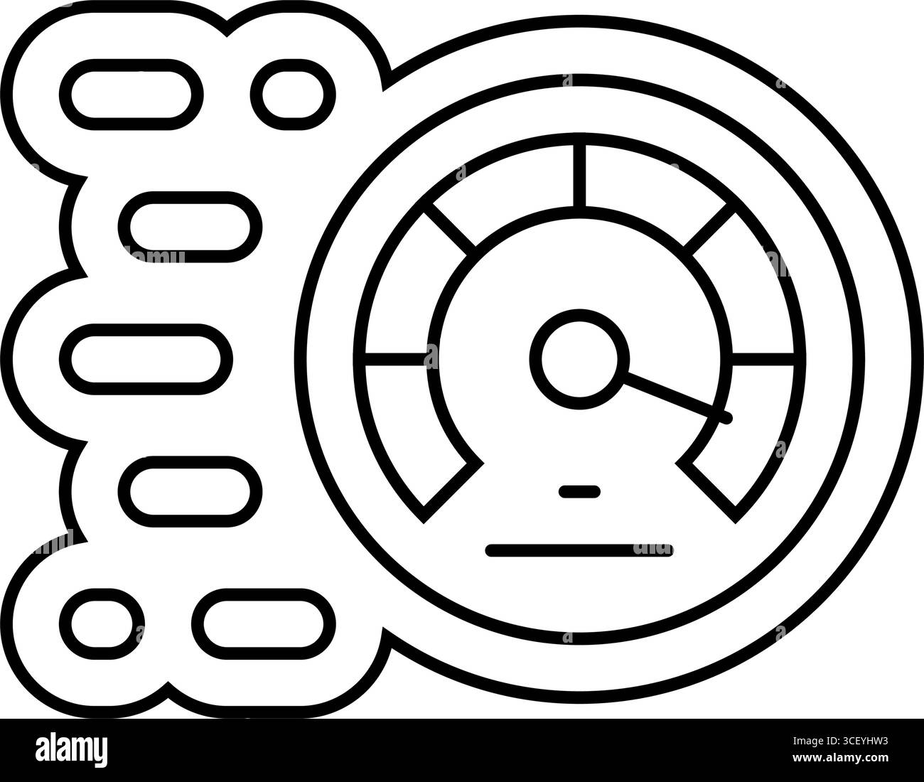 multi speed line icon vector illustration Stock Vector Image & Art - Alamy