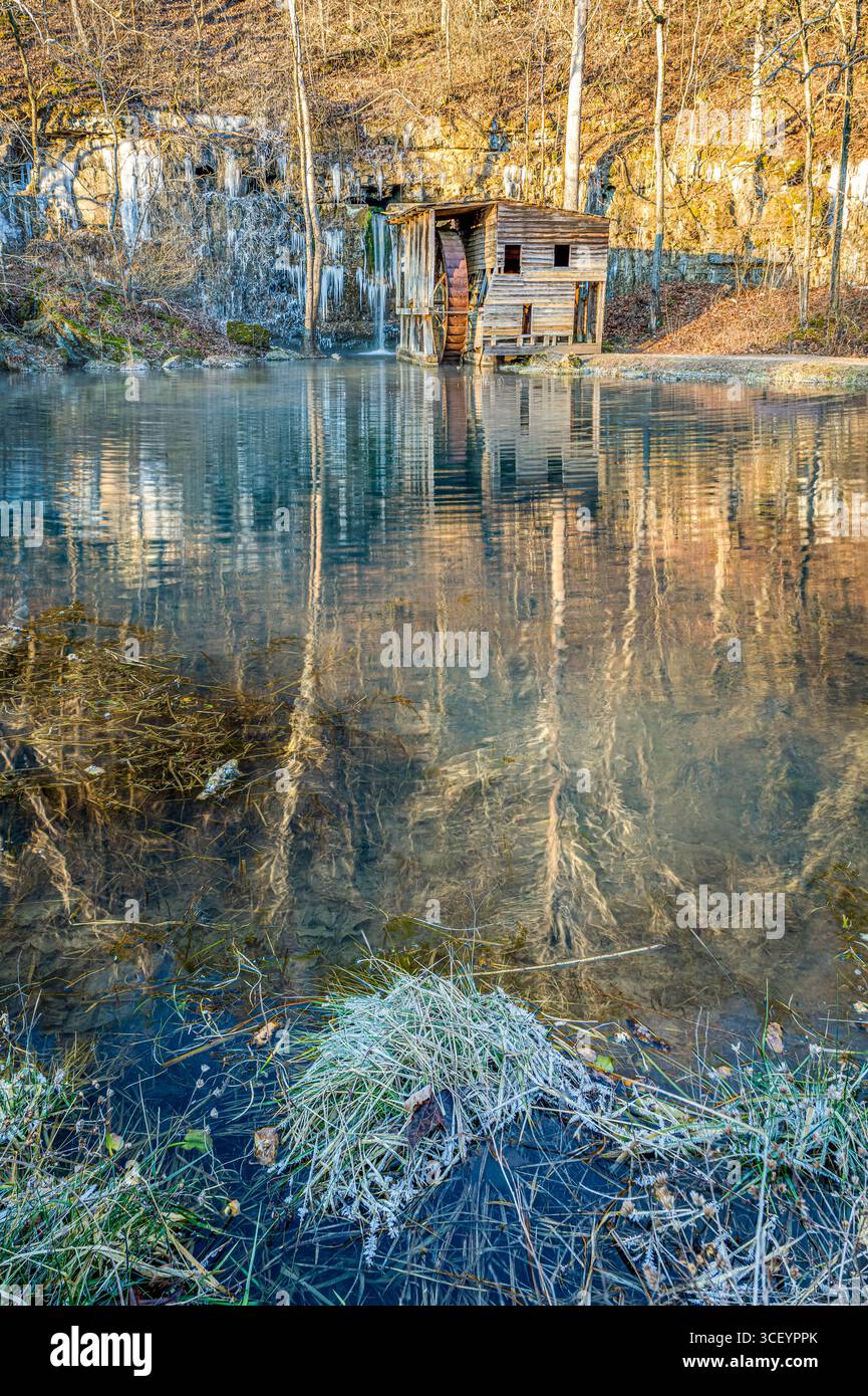 Falling springs mill hi-res stock photography and images - Alamy