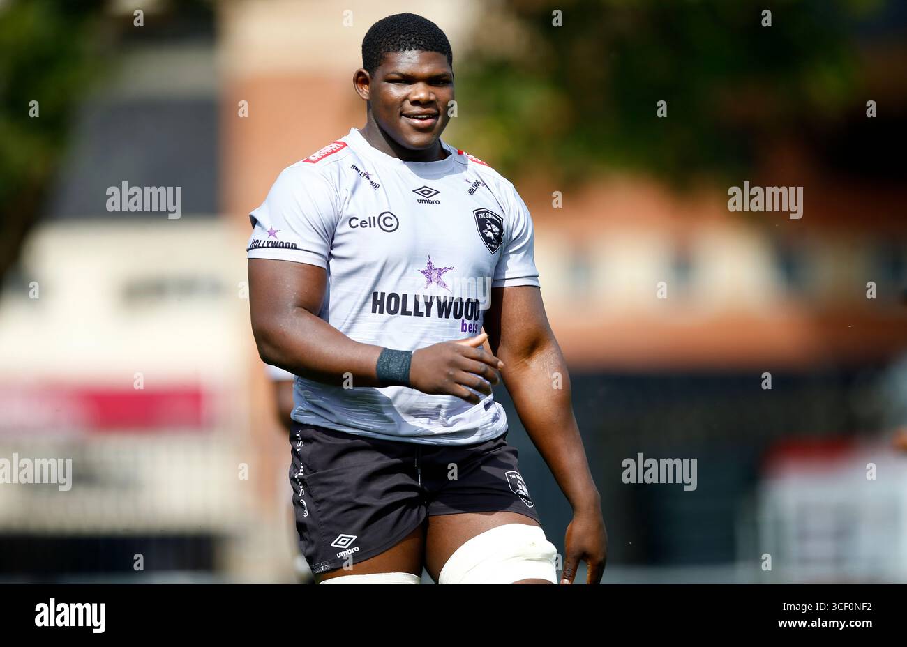 Bathobele Hlekani of the Hollywoodbets Sharks during Hollywoodbets ...