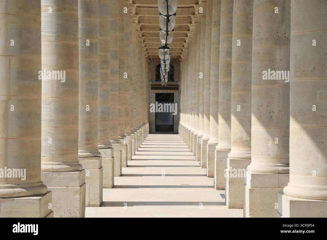 Traditional architecture of Palais Royal in Paris Stock Photo - Alamy