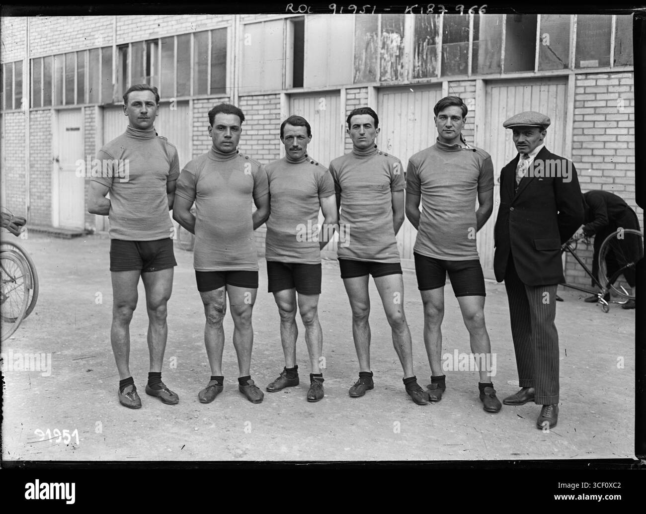 Photo Ancienne Équipe De Boxe USA - Jeux Olympiques Paris 1924 - Vintage