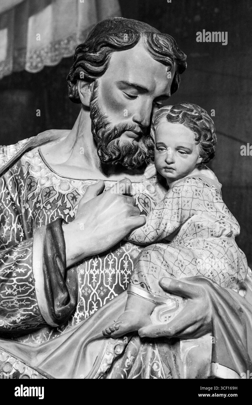 Jesus the carpenter Black and White Stock Photos & Images - Alamy