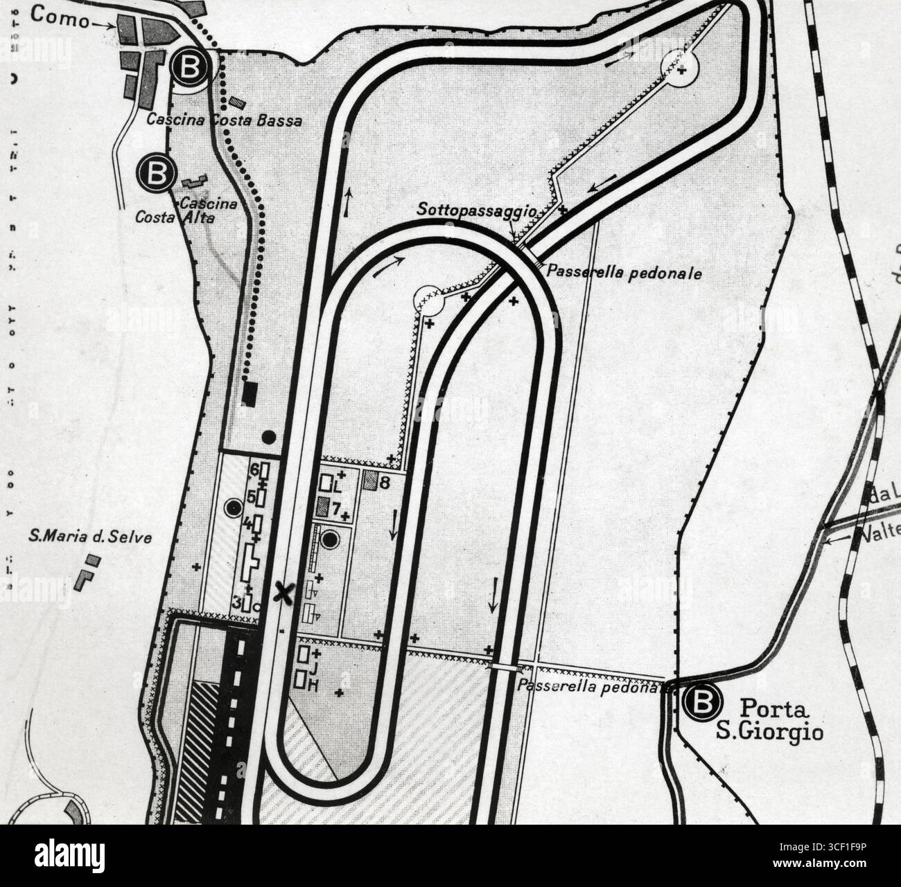 A view of the Autodrome Nazionale Monza circuit in Italy, where Emilio ...