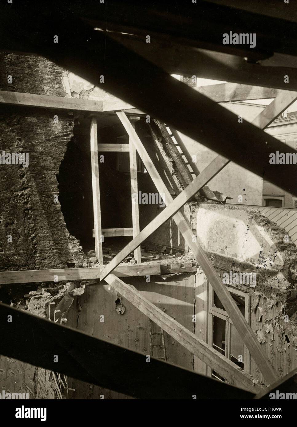 Destroyed Houses In Antwerp After The City s Bombardment During World destroyed-houses-in-antwerp-after-the-city-s-bombardment-during-world