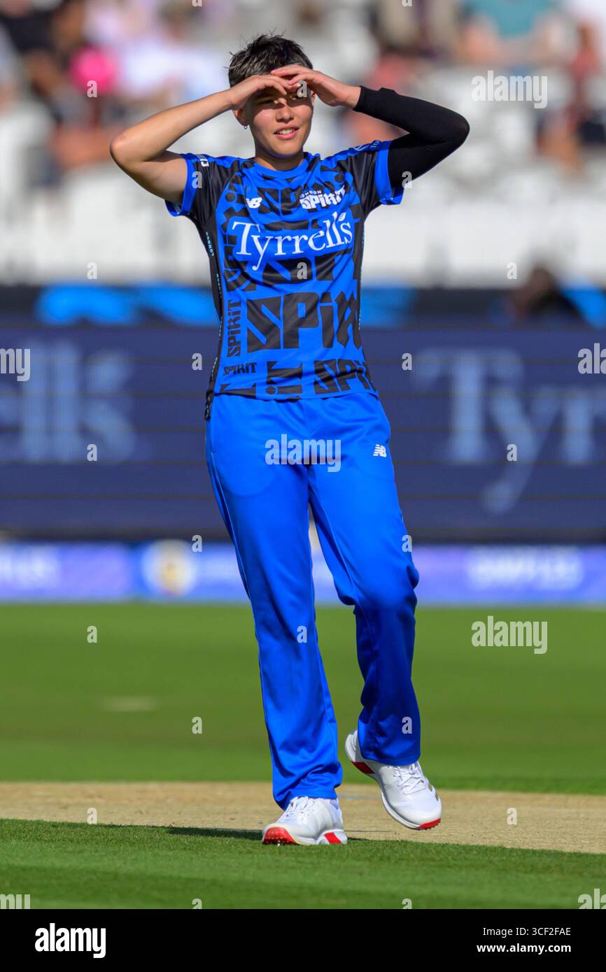 Lord's Cricket Ground, London August 20 2025 Issy Wong (95 London ...