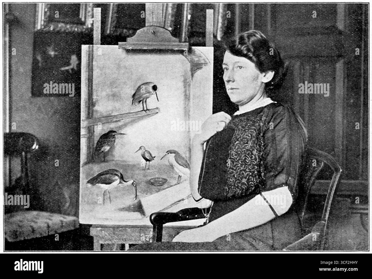 This 1912 portrait of Anna Maria Kruijff captures her during the early 20th century, highlighting her importance in the social and cultural context of the period. Stock Photo