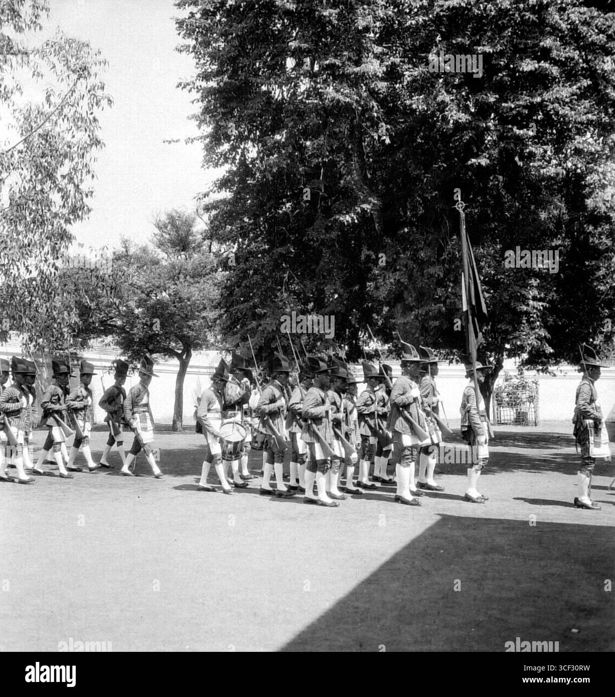 Ceremonial troops Black and White Stock Photos & Images - Alamy