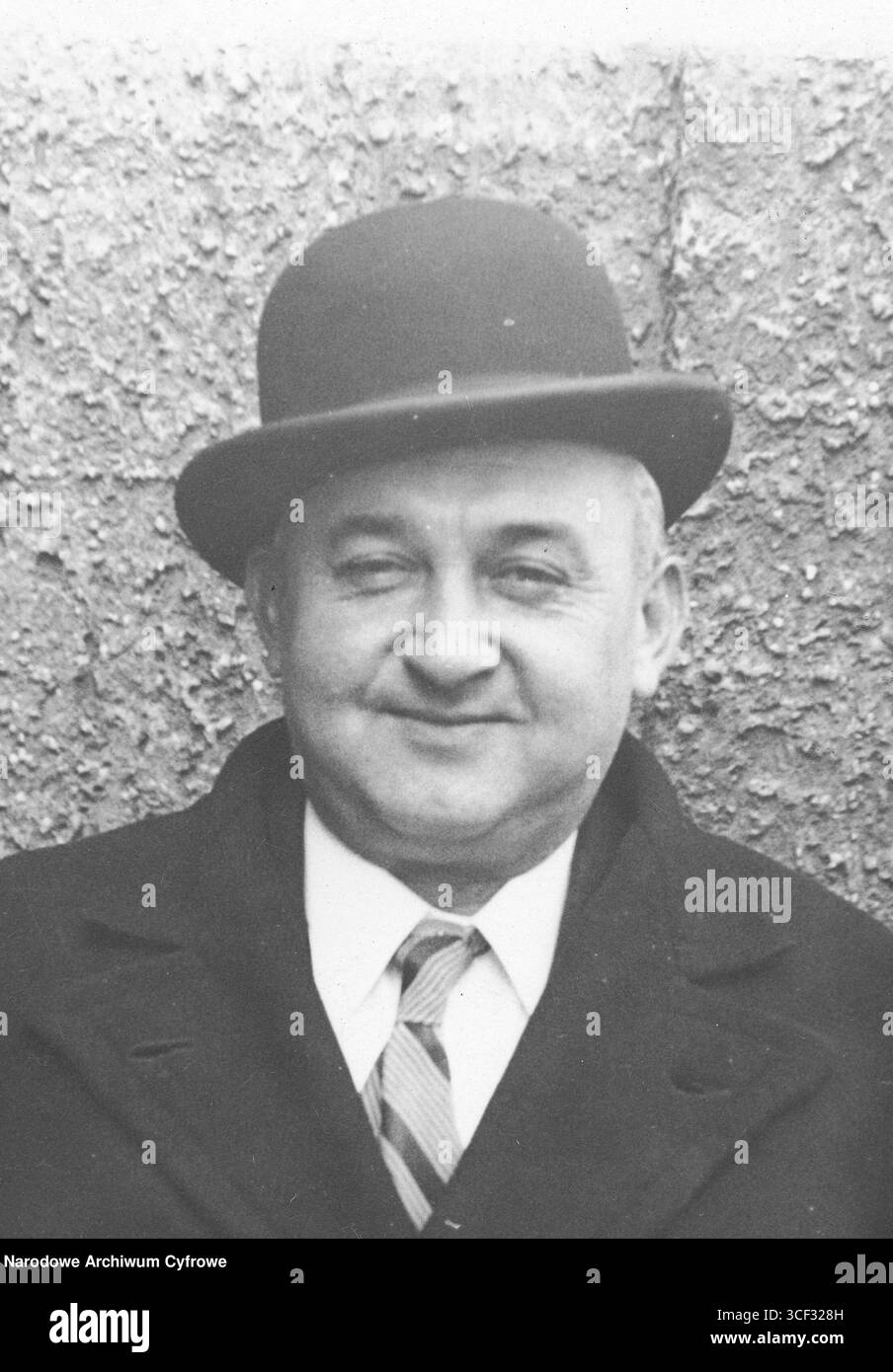 Jan Otrembski, an actor and theatre director, was photographed in 1935, known for his contributions to Polish theatre and dramatic arts. Stock Photo