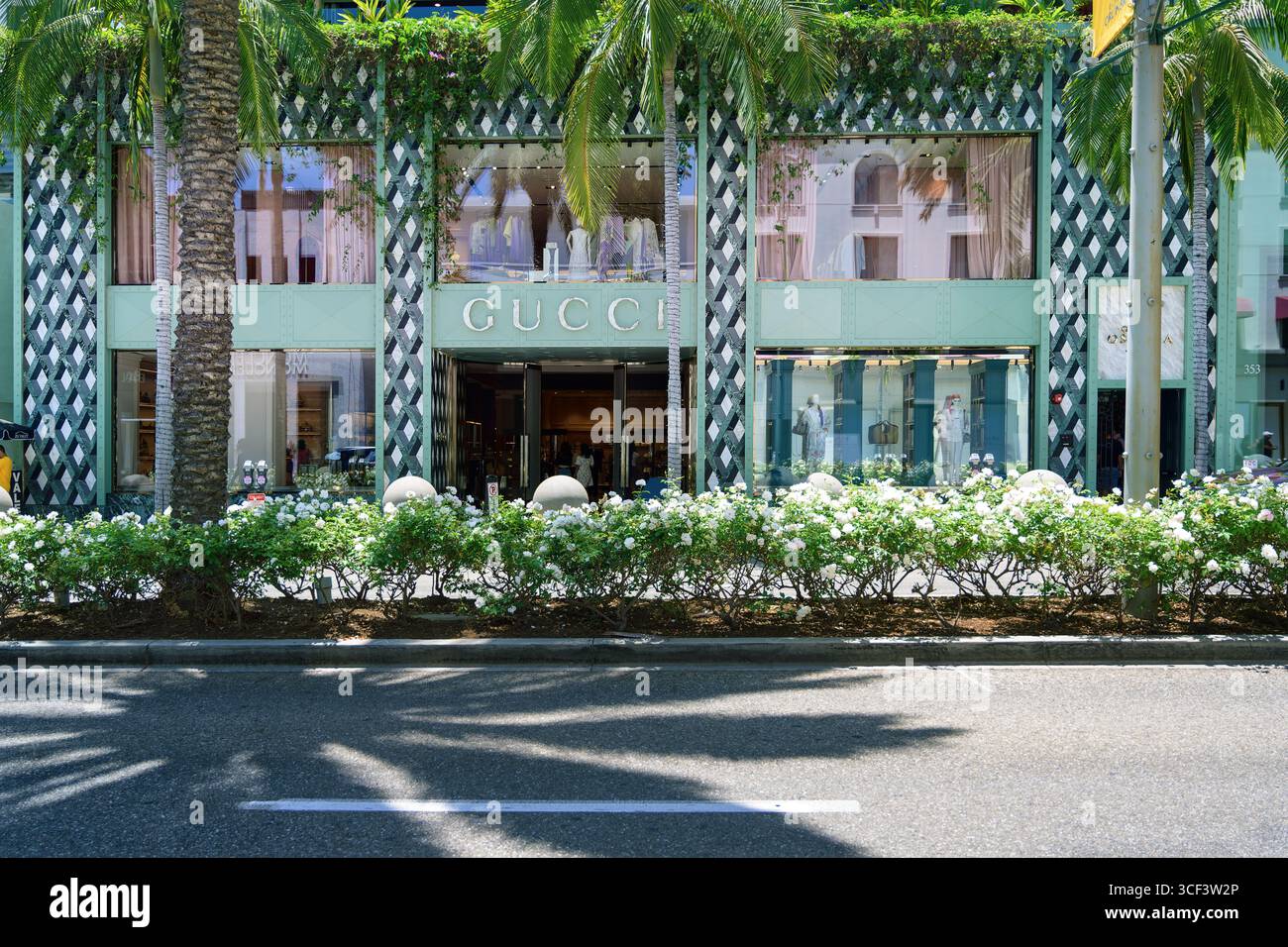 Beverly Hills, California, USA – July 7, 2025: A view of the Gucci ...