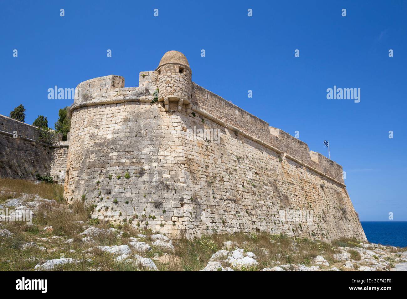 Wall of the Venetian fortress (Fortezza) from the 16th century ...