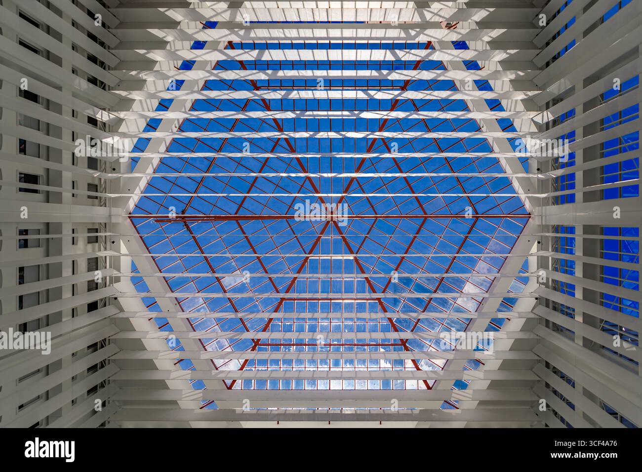 Atrium ceiling skylight architecture hi-res stock photography and ...