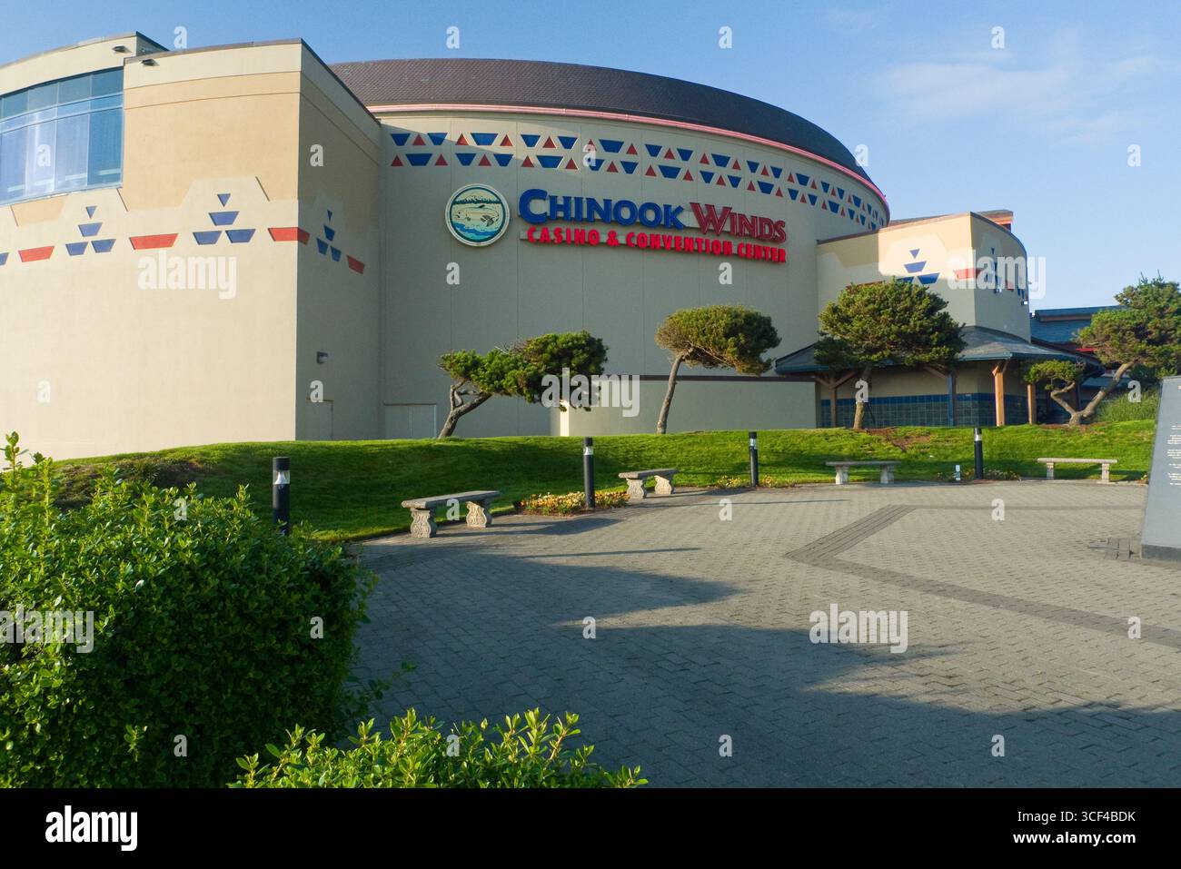 Chinook Winds Casino, Lincoln City, Lincoln County, Oregon, USA Stock Photo