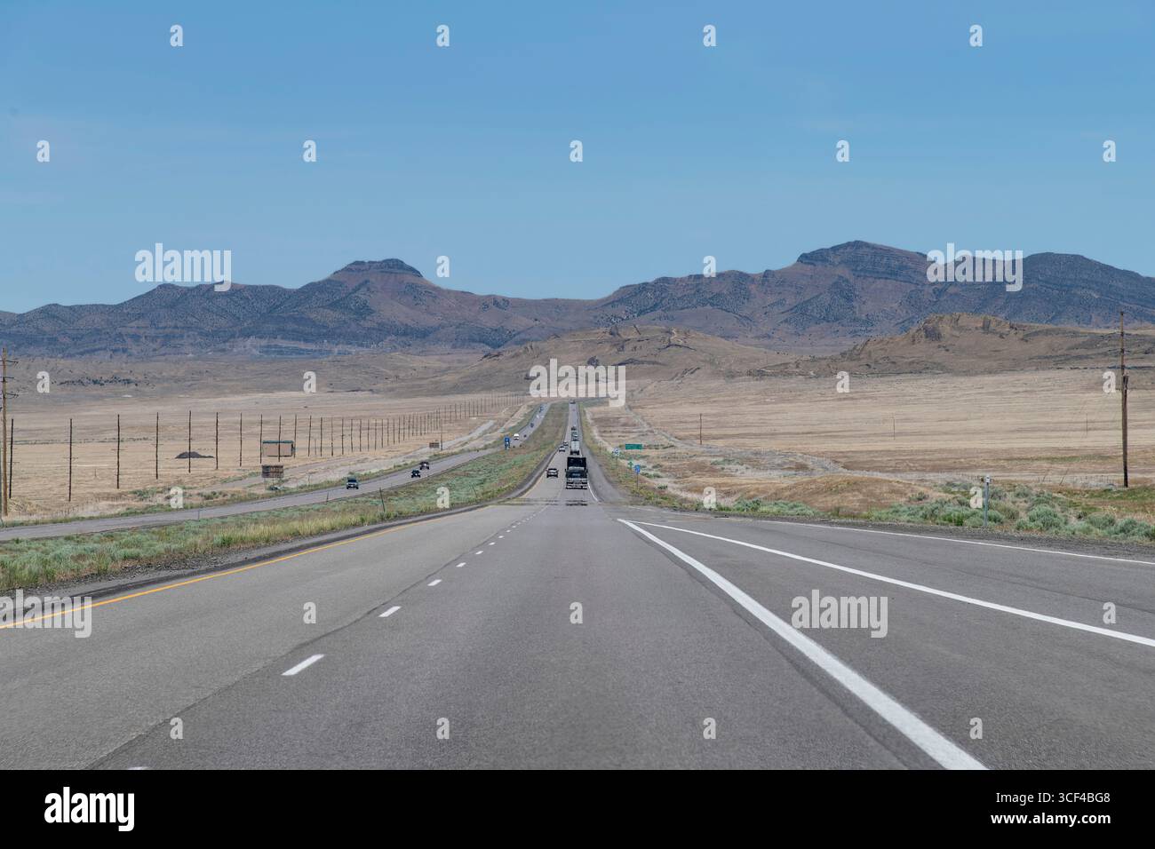 Highway 80 in nevada usa hi-res stock photography and images - Alamy