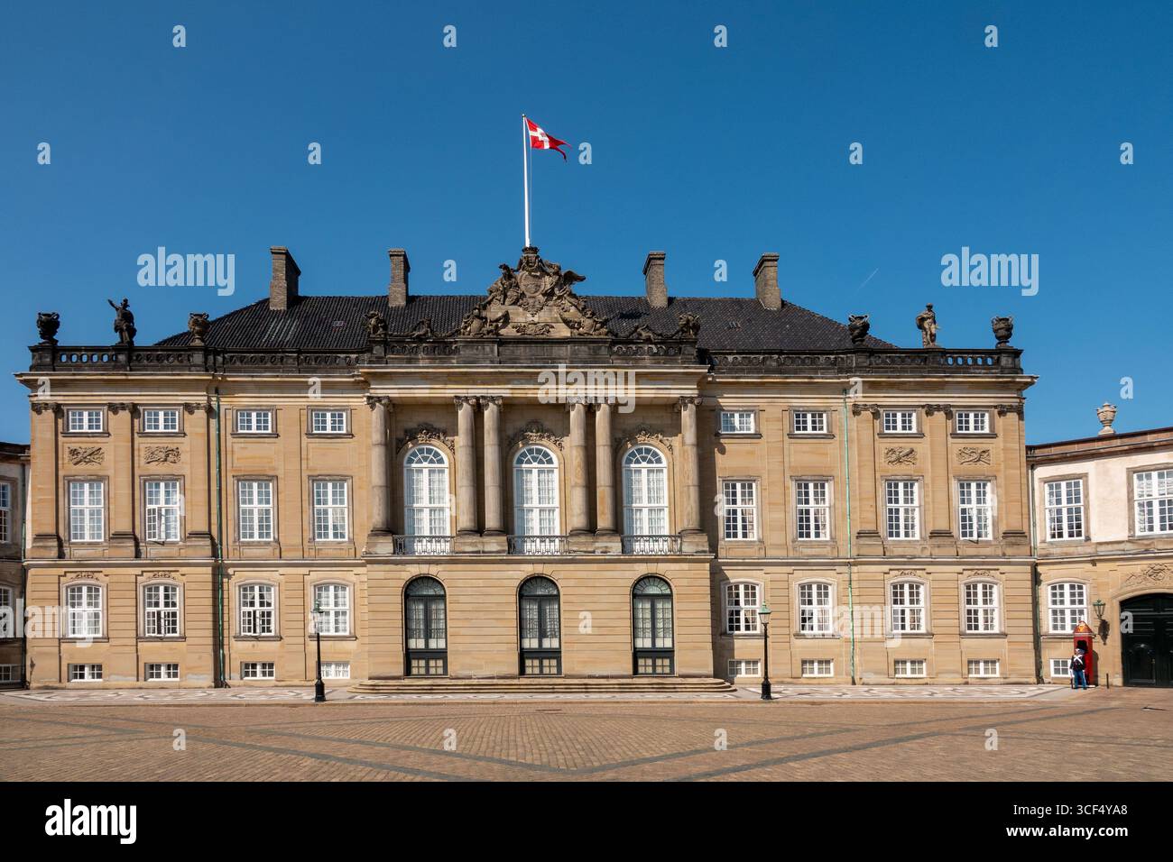 One of the four rococo palaces that make up the Royal palace ...