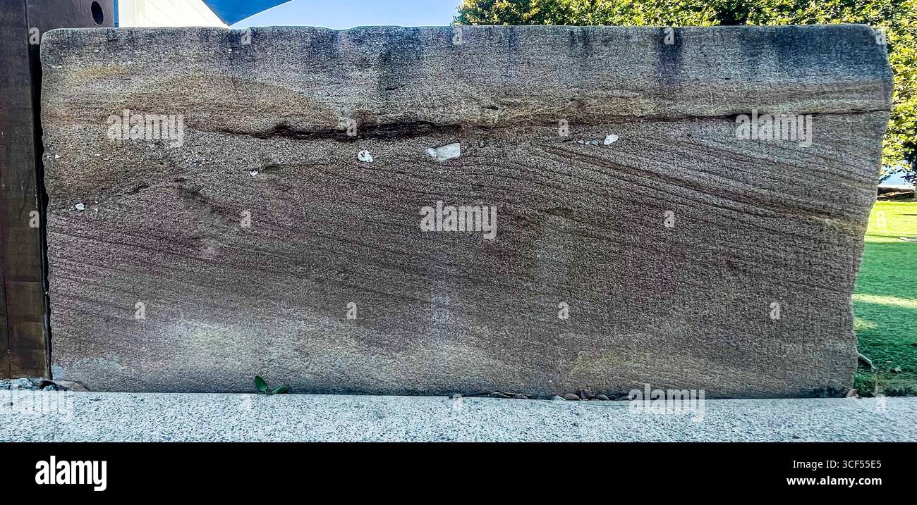 An angular unconformity is an unconformity where horizontally parallel ...
