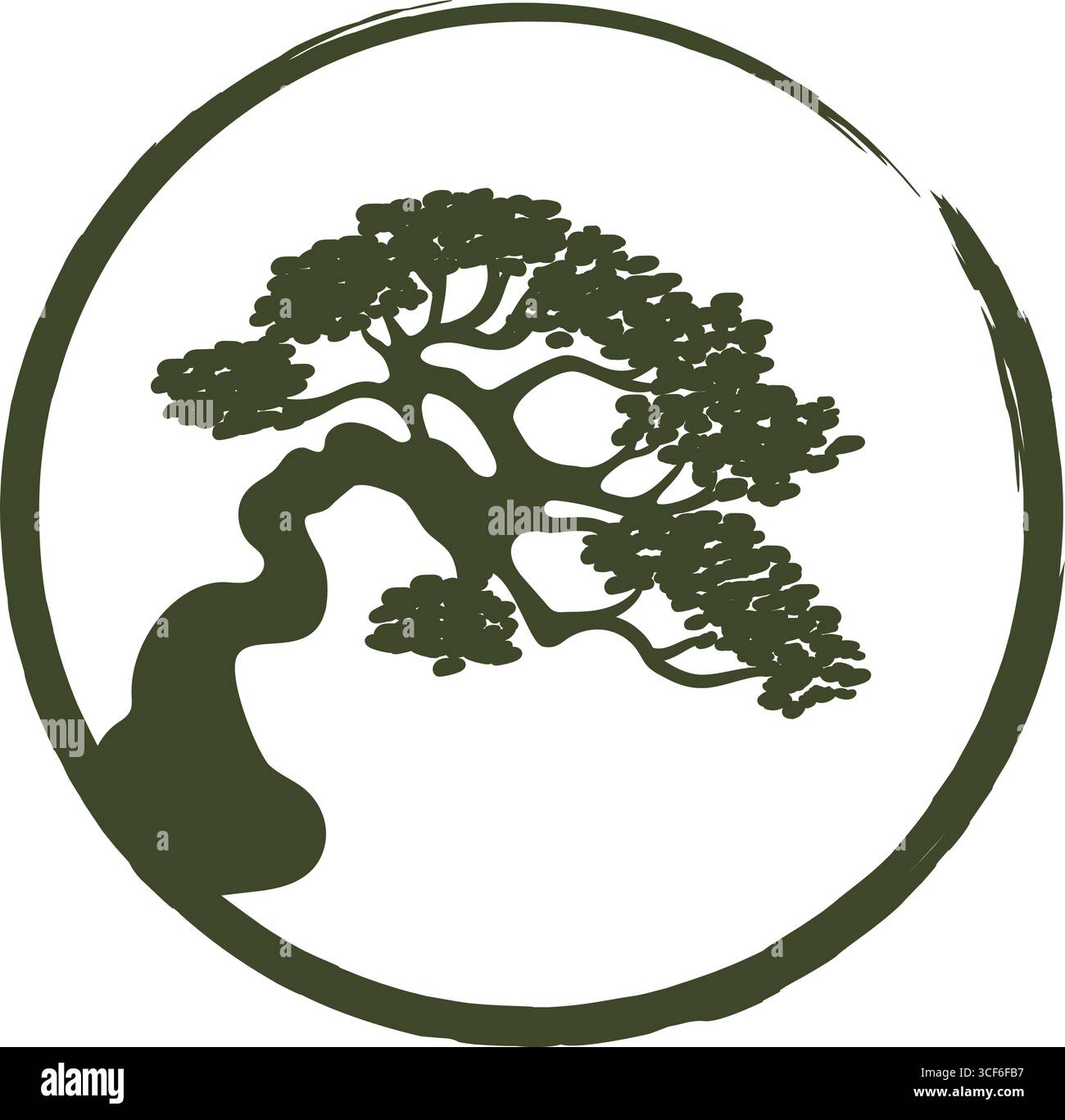 Bonsai logo hi-res stock photography and images - Alamy