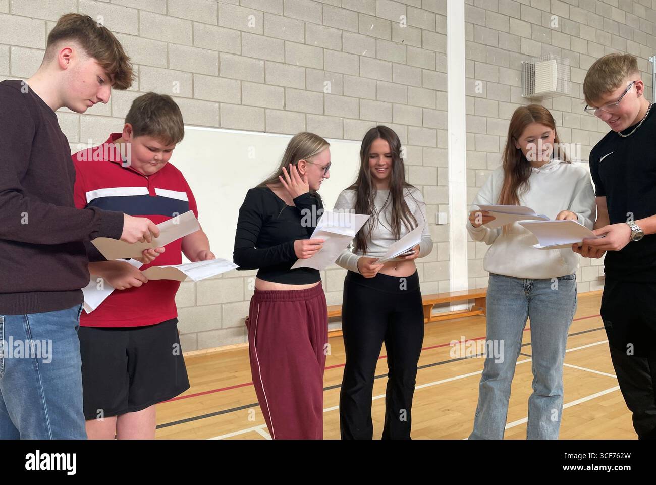 STUDENT DETAILS PIXELATED BY PA PICTURE DESK Pupils at Saintfield High ...