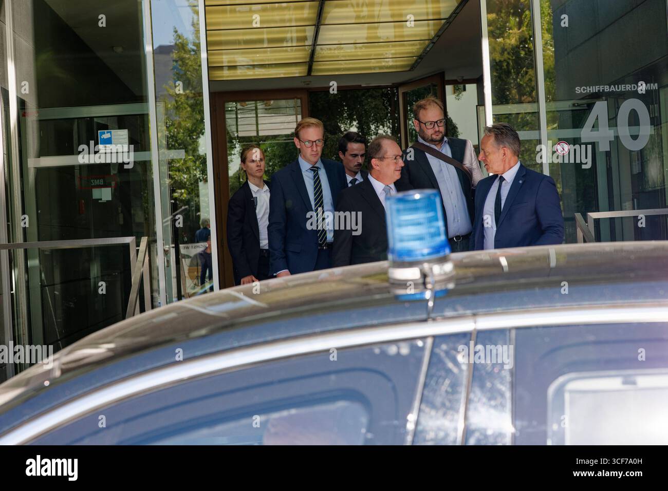 Alexander Dobrindt und Holger Münch 2025-08-21 Deutschland, Berlin ...