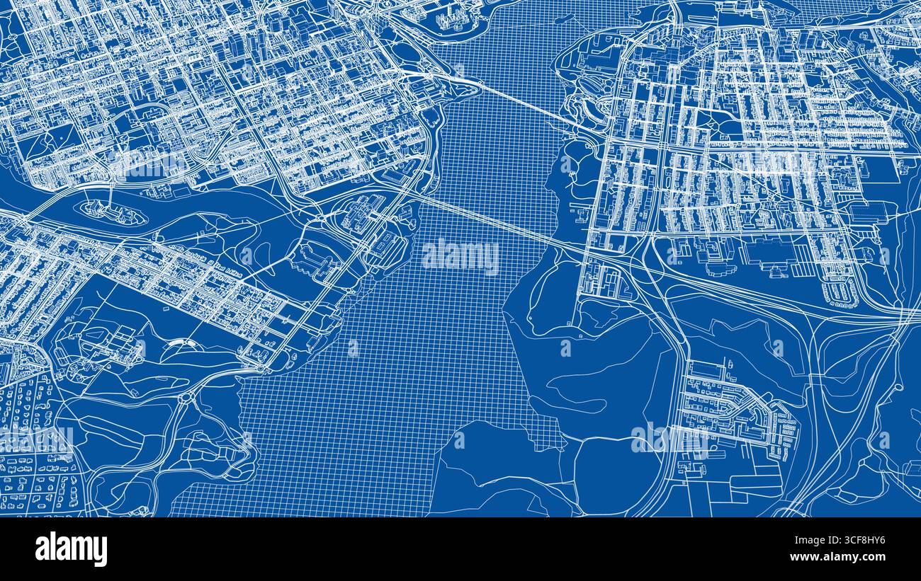 Detailed Geo Maps Detailed schematic map hi-res stock photography and images - Alamy