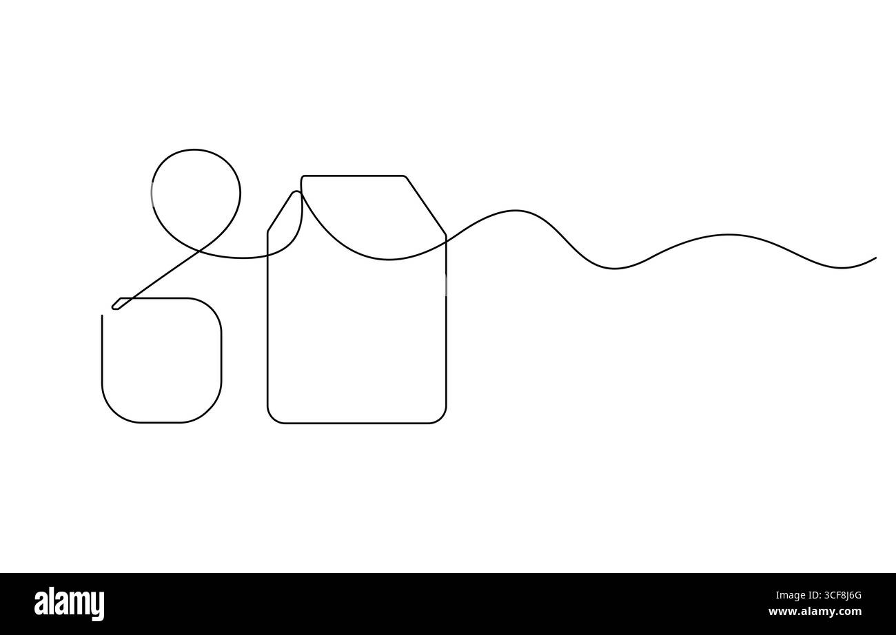 Herbal tea in paper Black and White Stock Photos & Images - Alamy