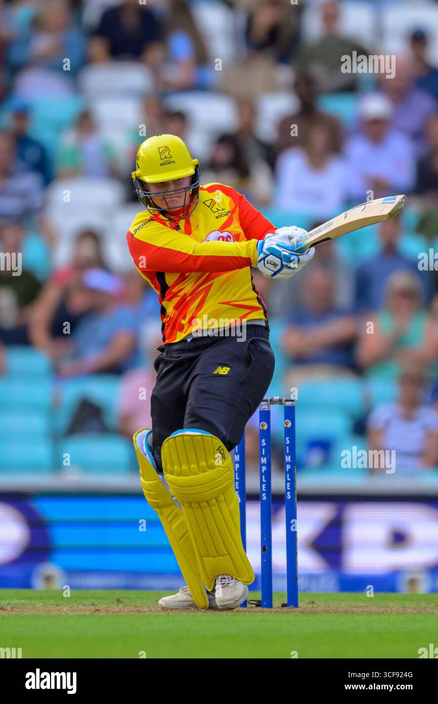 Sport England Rockets Kia Oval, London August 21 2025 Bryony Smith (4 Trent Rockets) during ...