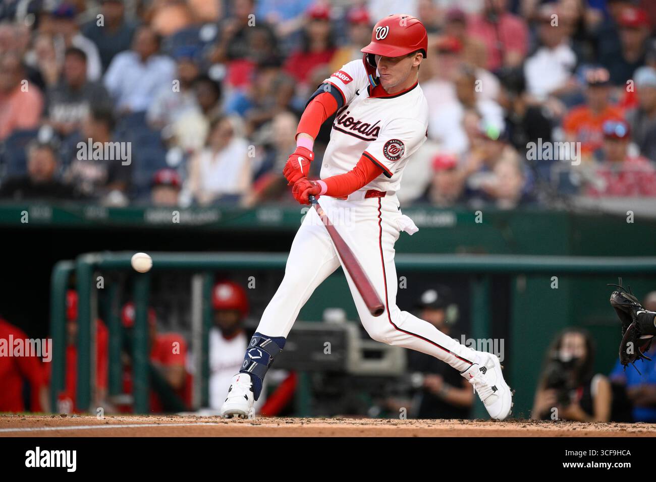 Rob Hassel Washington Nationals' Robert Hassell III in action during a baseball ...