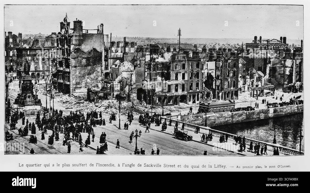 Irish rebellion war damage hi-res stock photography and images - Alamy