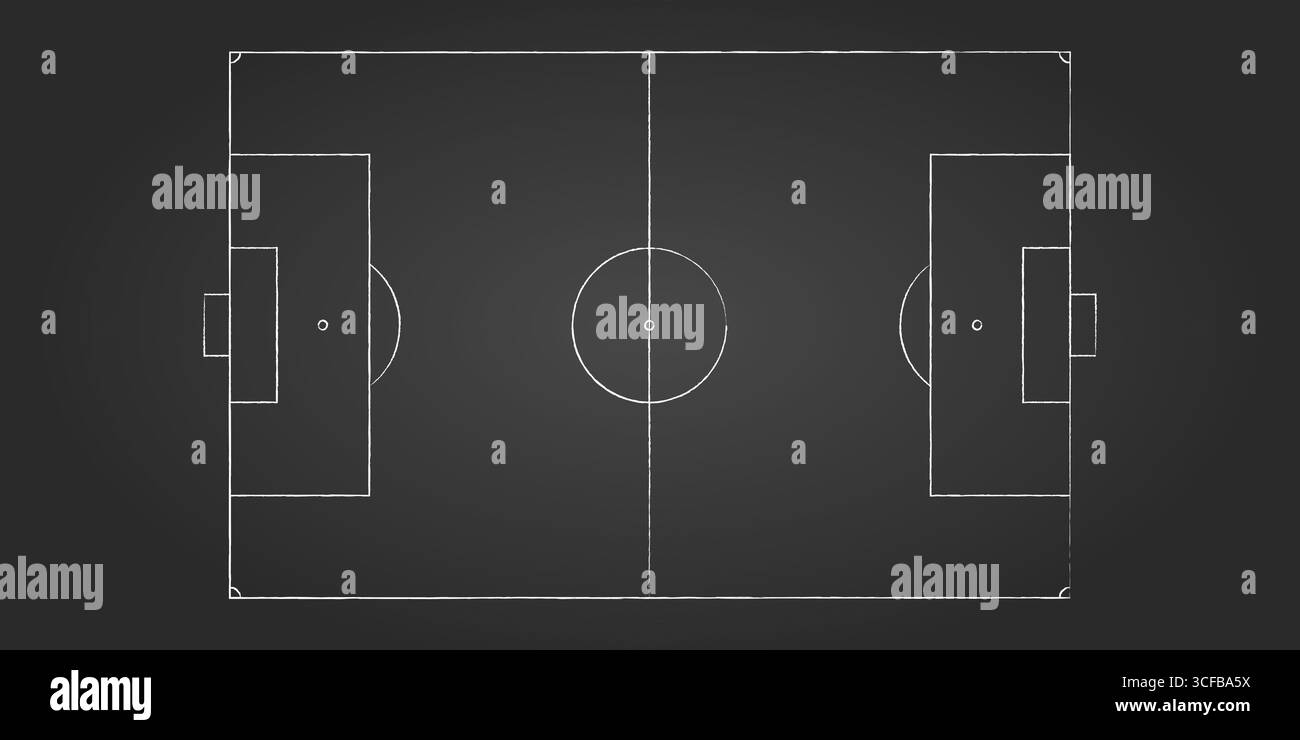 Football Pitch Outline Black And White Stock Photos Images Alamy football-pitch-outline-black-and-white-stock-photos-images-alamy