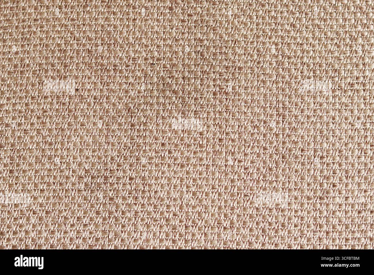 Woven burlap texture, with brown background. Stock Photo