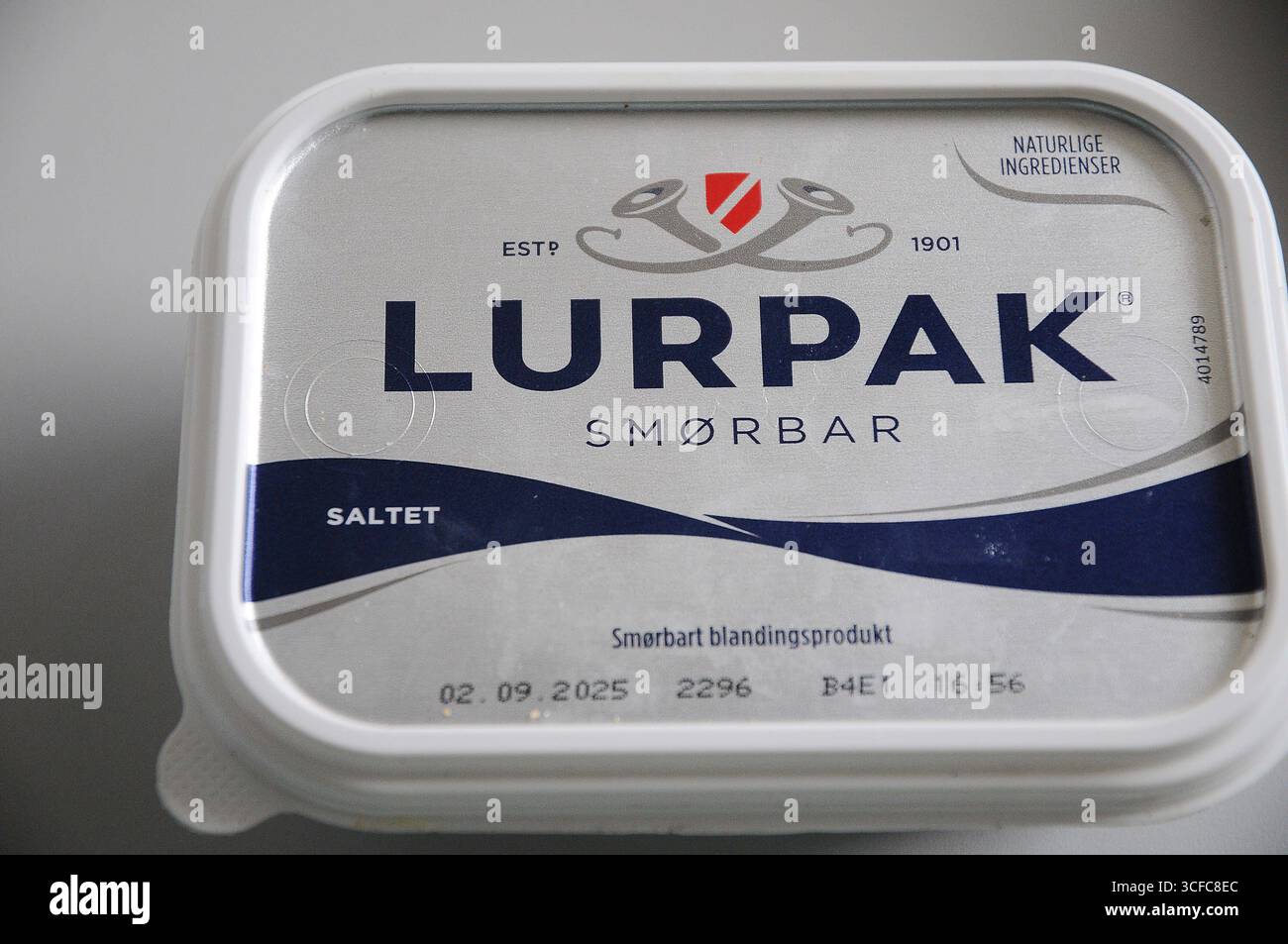 Copenhagen/ DenmarK/22 AUGUST 2025/ Denmark famous brand lurpak ...