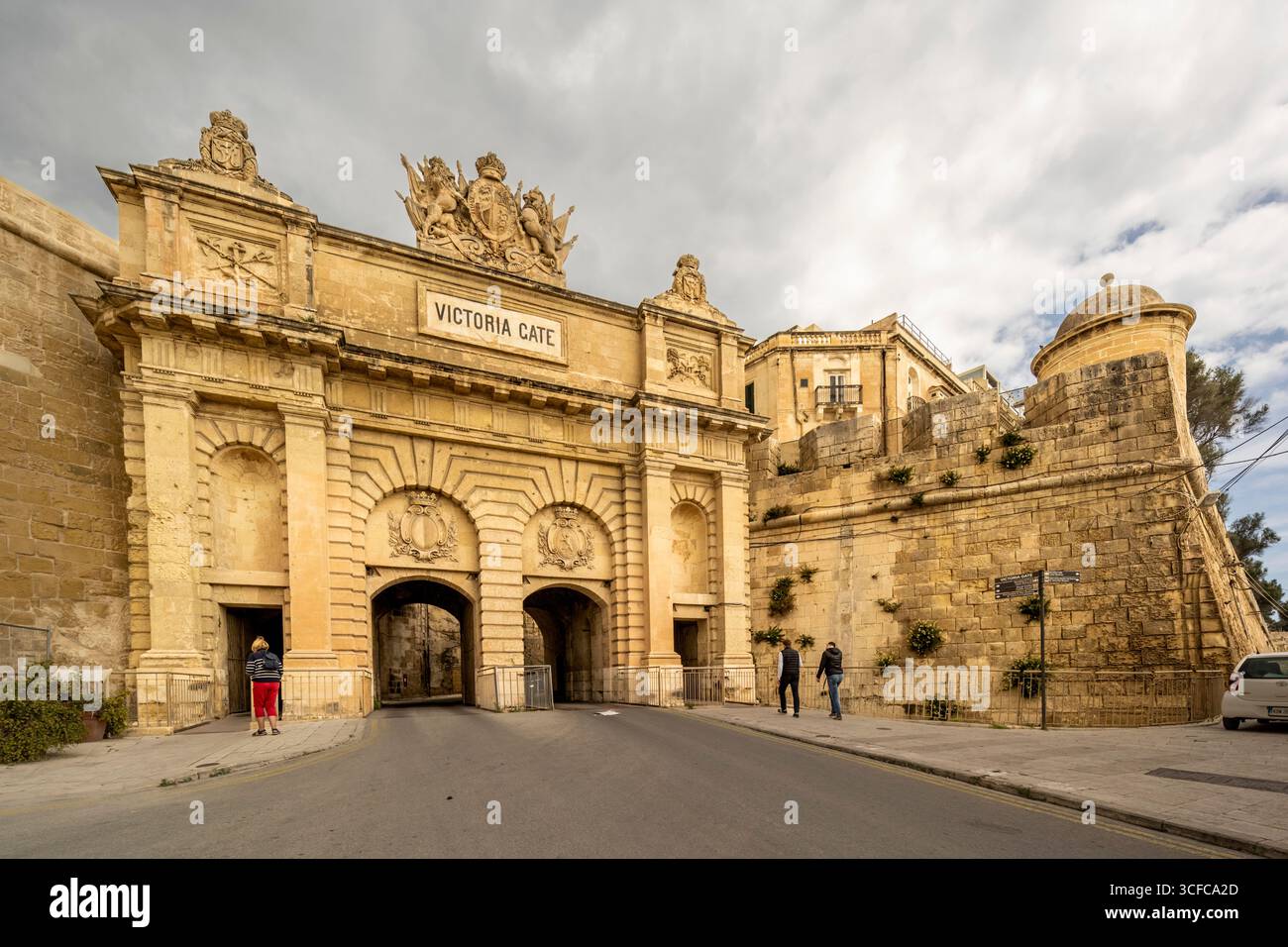 Victoria Gate is a city gate in Valletta, Malta. It was built by the ...