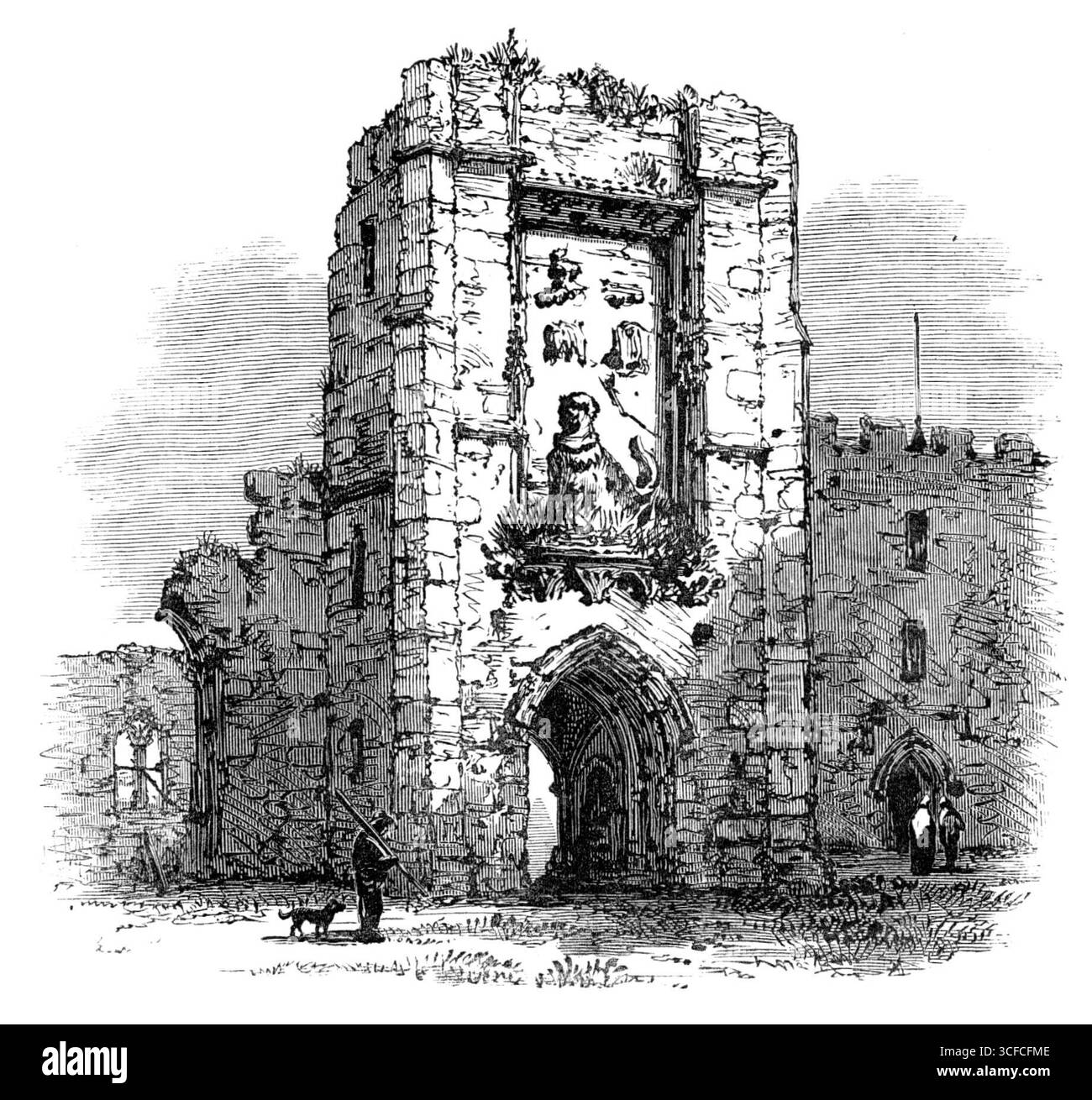 Projecting turret hi-res stock photography and images - Alamy