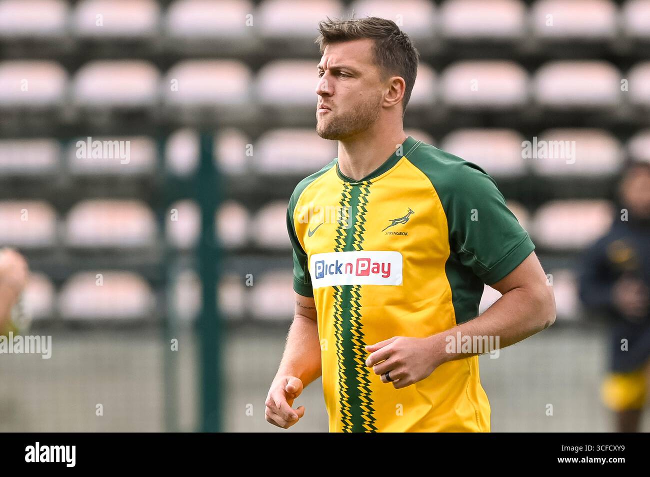 Pallard Rsa Springbok Handre Pollard during South Africa (springboks) captains run at the ...
