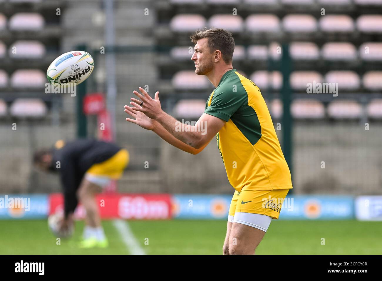 Pallard Rsa Springbok Handre Pollard during South Africa (springboks) captains run at the ...