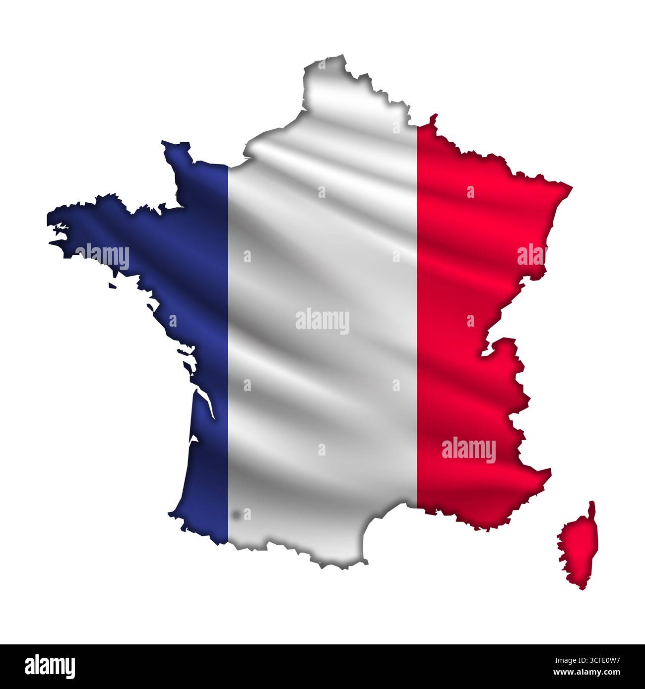 Map of france vector hi-res stock photography and images - Alamy