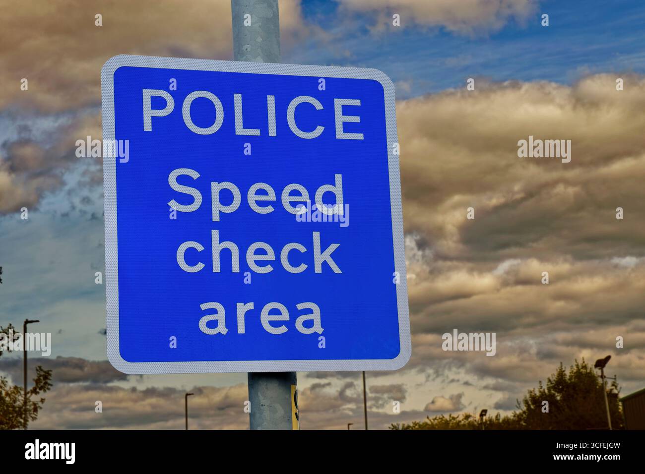 Speed check signs hi-res stock photography and images - Alamy