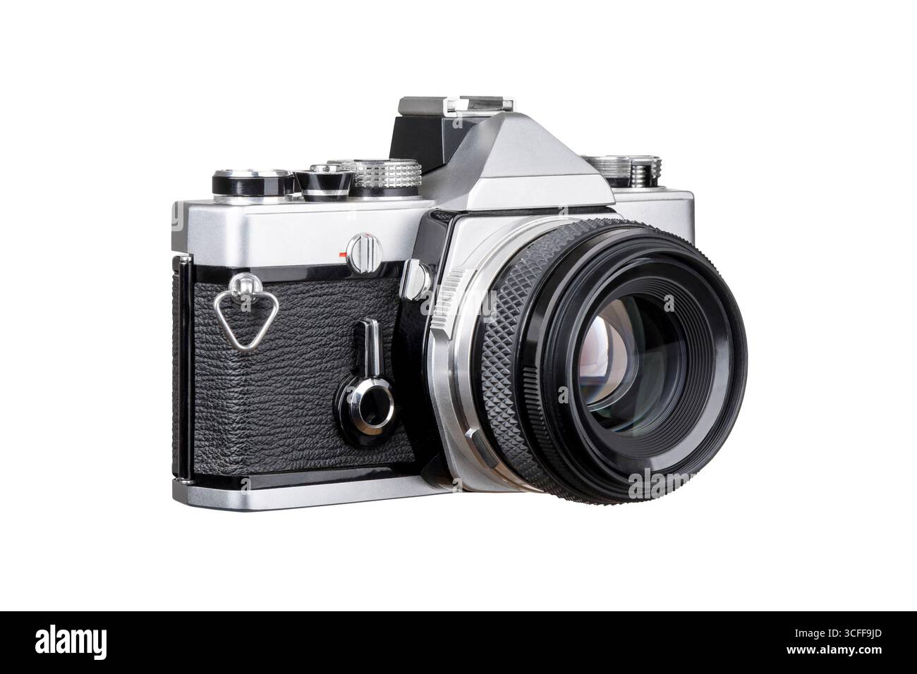 Old Retro Photo Film Camera Isolated on White Background Stock Photo ...