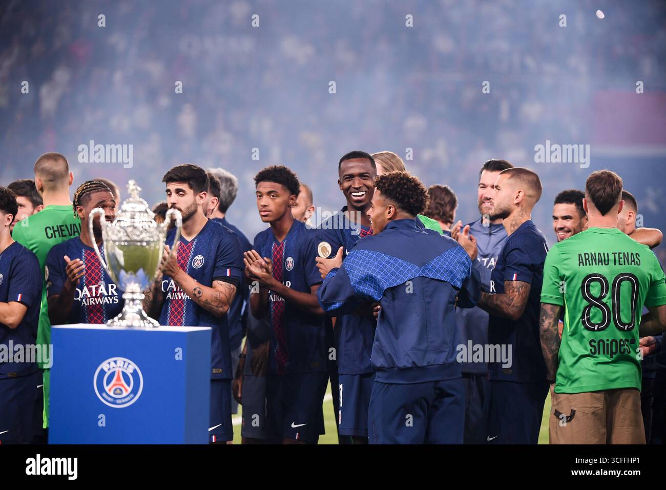 Flocage Officiel PSG Pacho N°51 - Saison 25/26 - Ligue 1 - MONBLASON