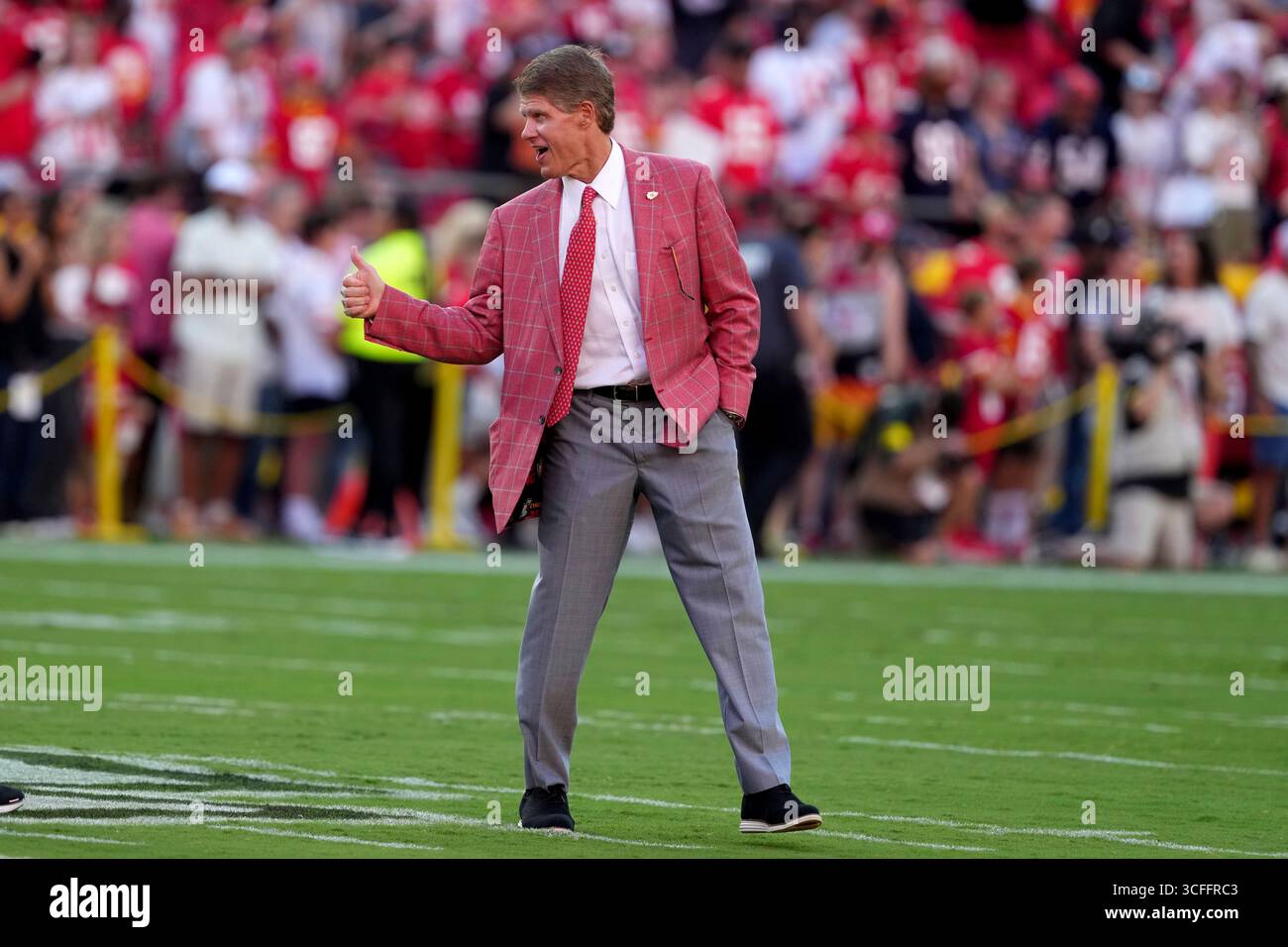 Kansas City Chiefs owner Clark Hunt is seen before a preseason NFL ...