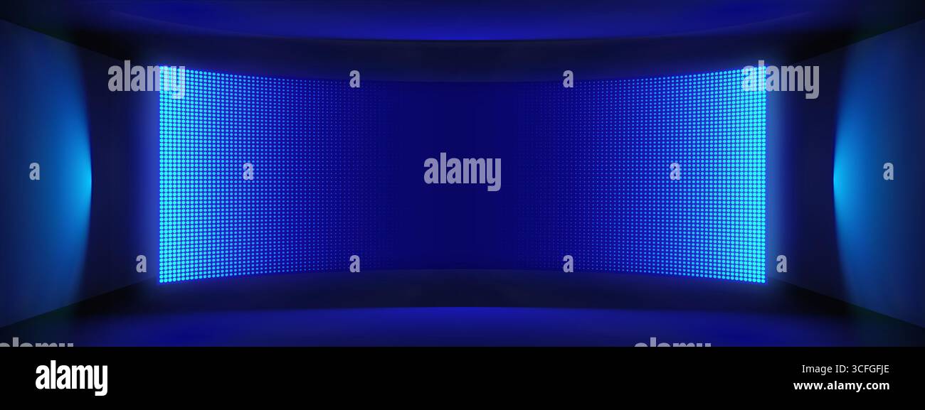 Monitor Display Backdrops Concert backdrops Stock Vector Images - Alamy
