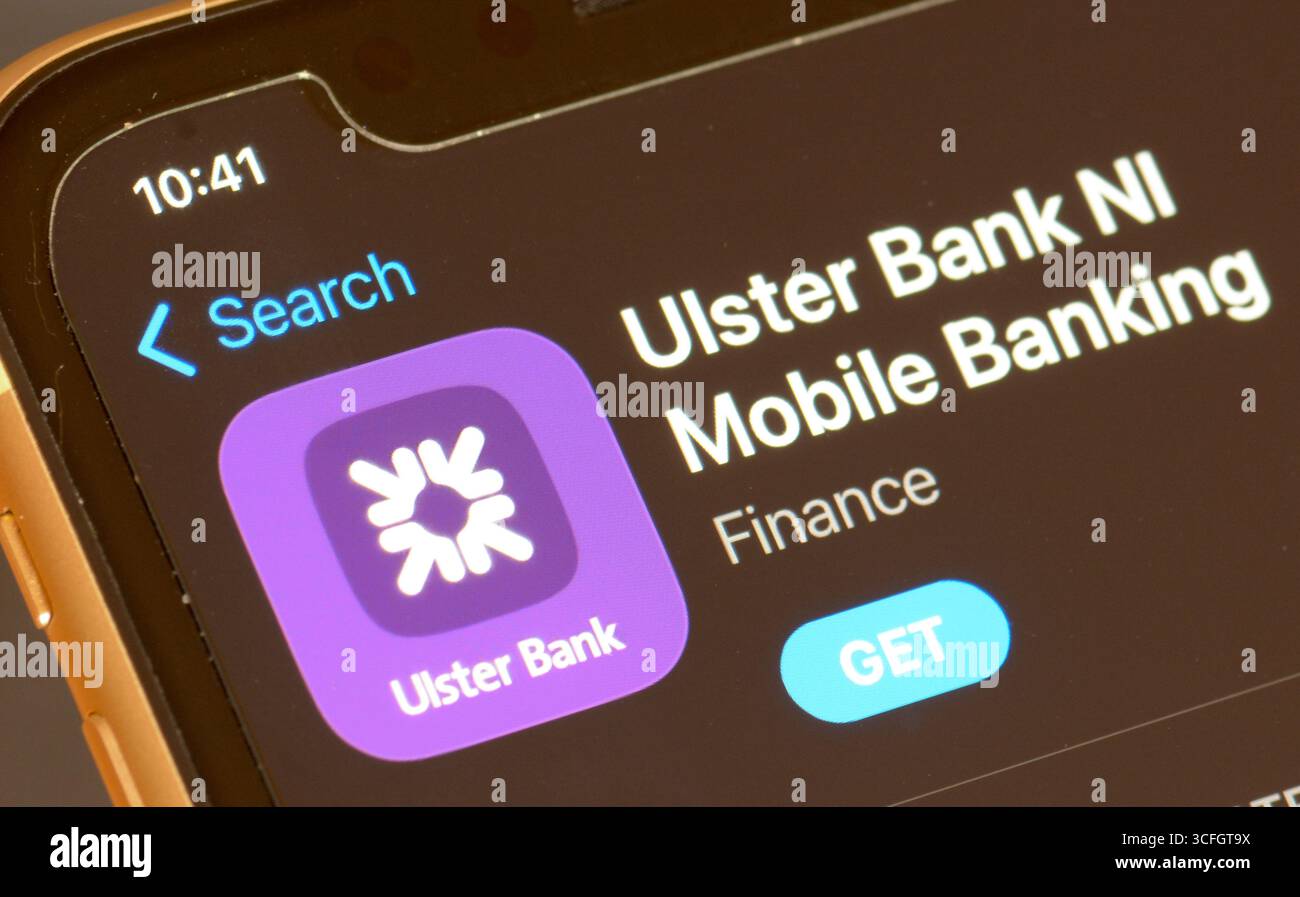 Ulster bank ni mobile banking hi res stock photography and images Alamy Ulster bank ni mobile banking hi res stock photography and images Alamy