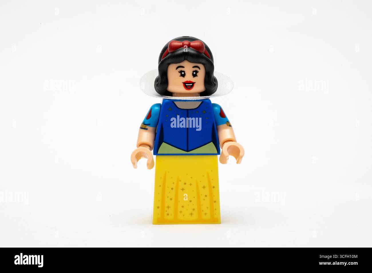 Snow White as a minifigure Stock Photo