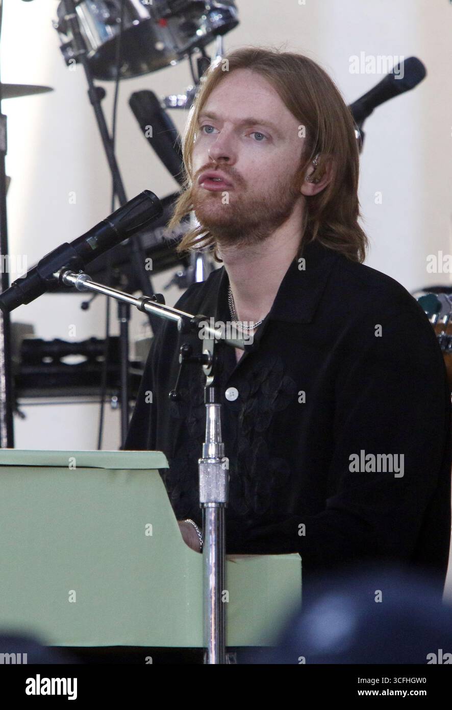 NEW YORK, NY- AUGUST 22: Finneas pictured as Finneas performs on NBC’s Today Citi Concert Series