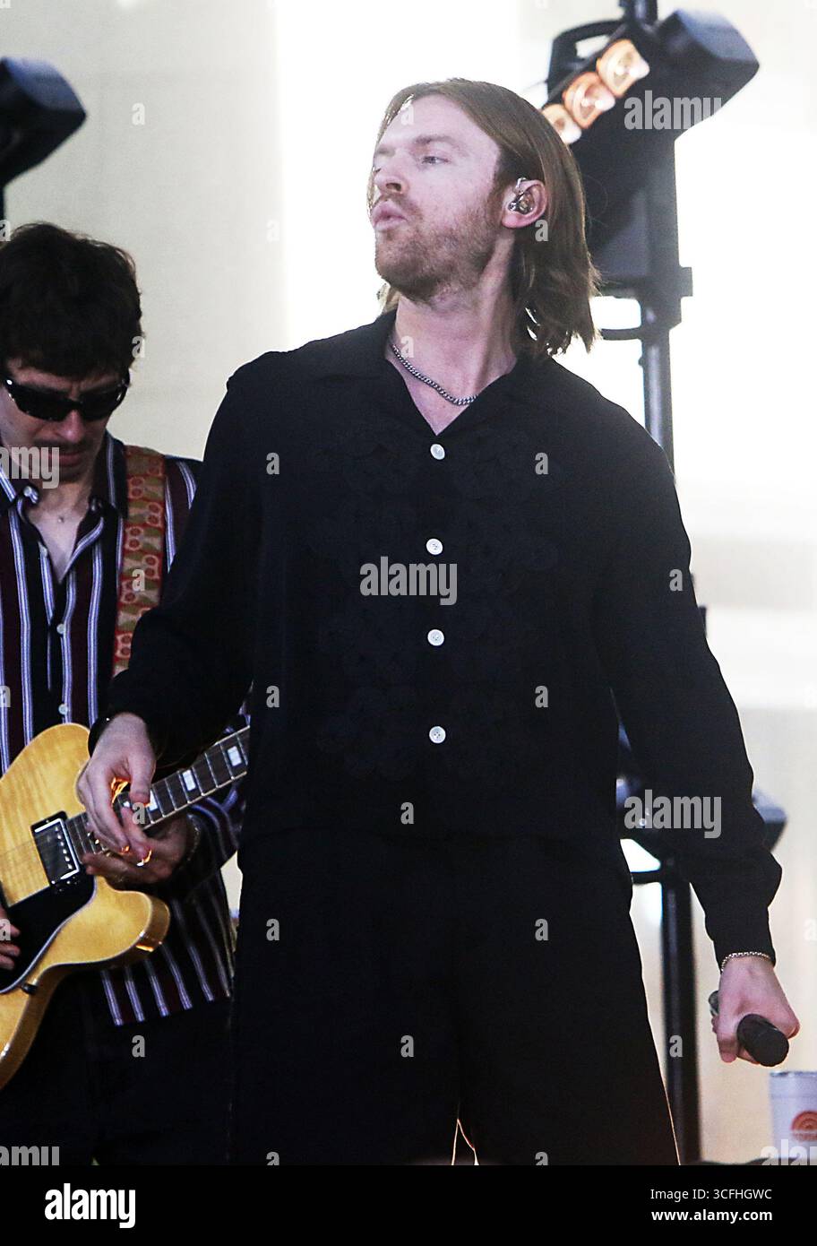 NEW YORK, NY- AUGUST 22: Finneas pictured as Finneas performs on NBC’s Today Citi Concert Series