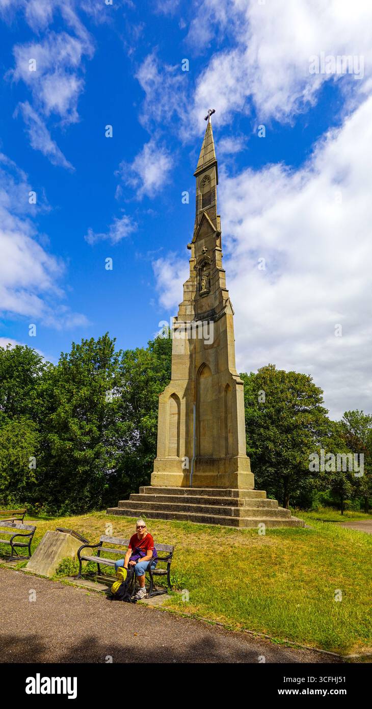 The Cholera Monument, Sheffield, South Yorkshire, South Yorks, Yorkshire, UK Stock Photo