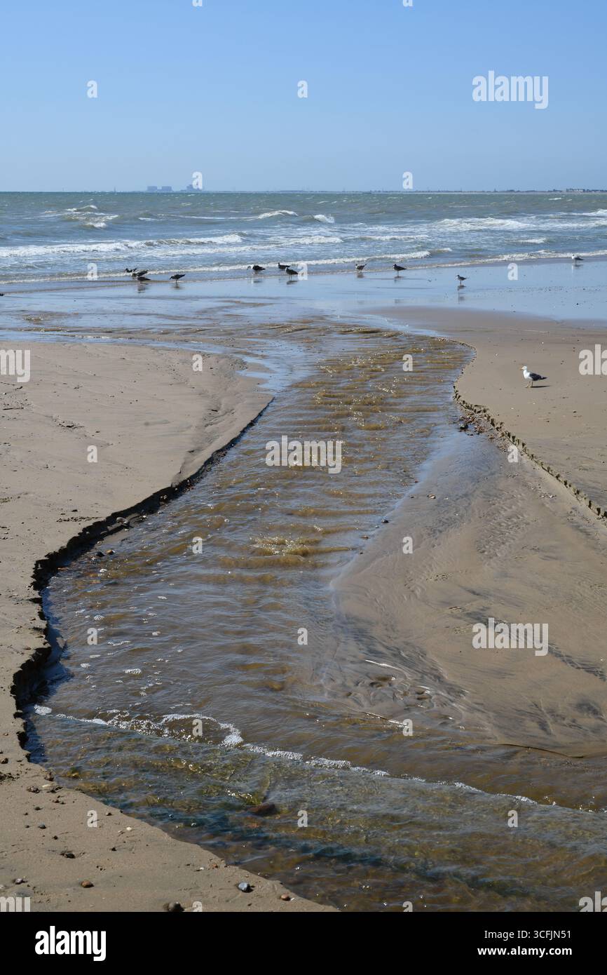 Dymchurch beach Stock Photo