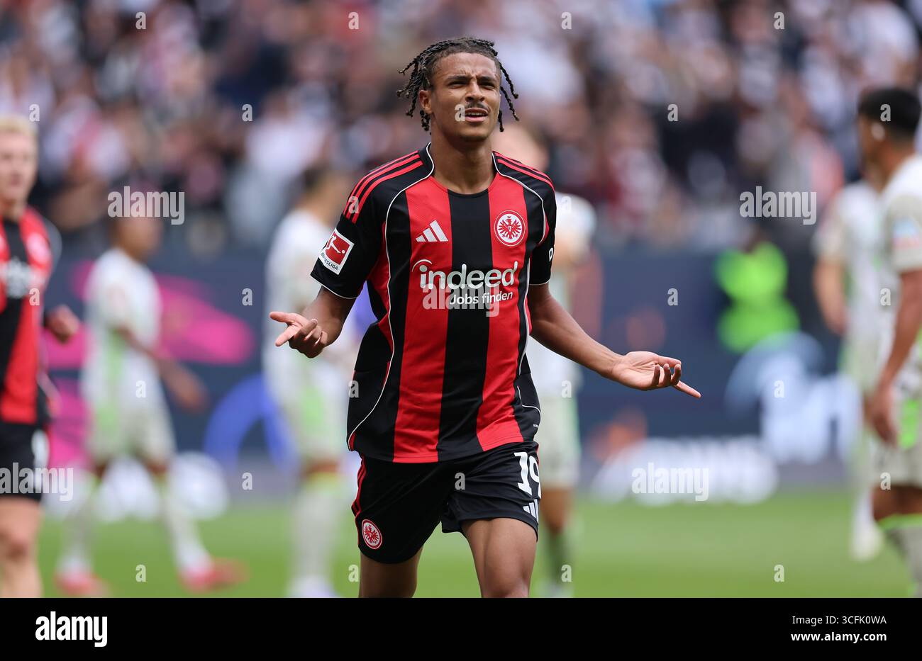 23.08.2025, Fussball Bundesliga, Eintracht Frankfurt - SV Werder Bremen ...
