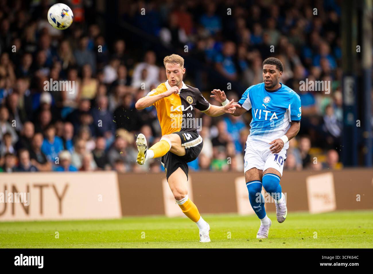 Jack Armer #3 of Burton Albion F.C. in action during the Sky Bet League ...